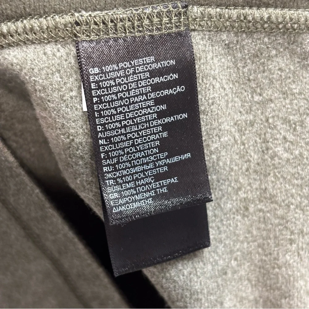The North Face Green Quarter-Zip Pullover